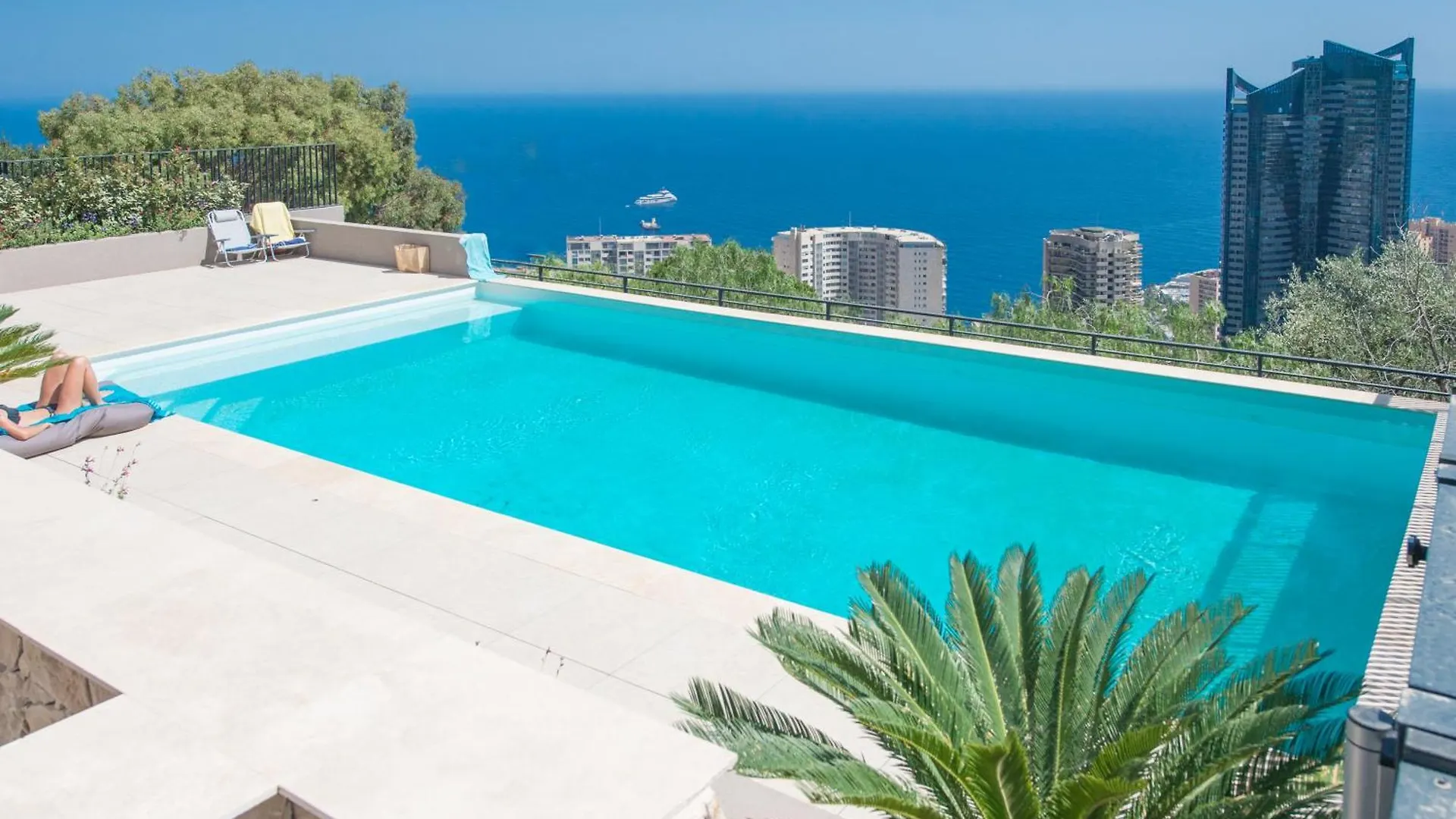 Luxueux Appartement - Parking Prive - Piscine - Cc Beausoleil 0*,